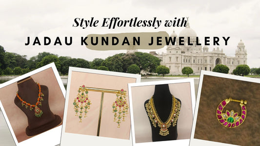 Styling Tips & Inspirations: Pair Traditional Indian Attires Effortlessly with Jadau Kundan Jewellery - DULHAN JEWELS