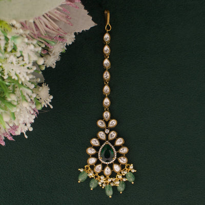 Lavish Victorian Maangtika With Hangings