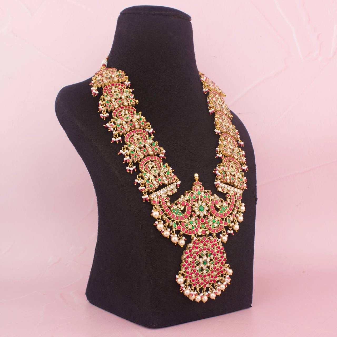 Bridal South Indian Jadau kundan Rani Haram