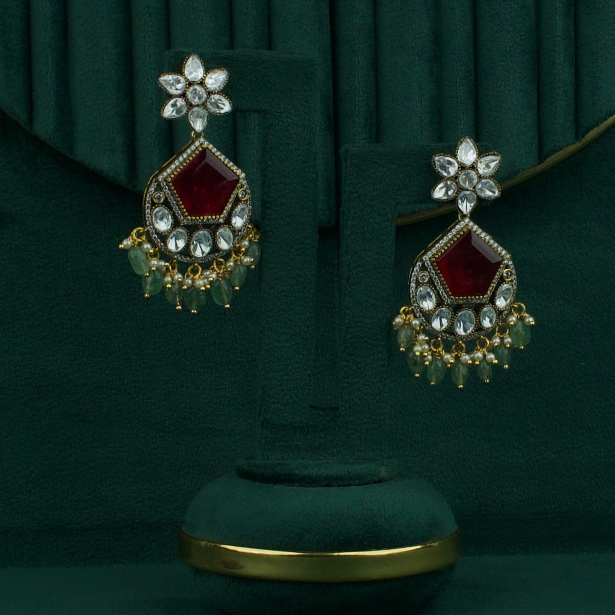 Alluring Two-Line Victorian Necklace Set