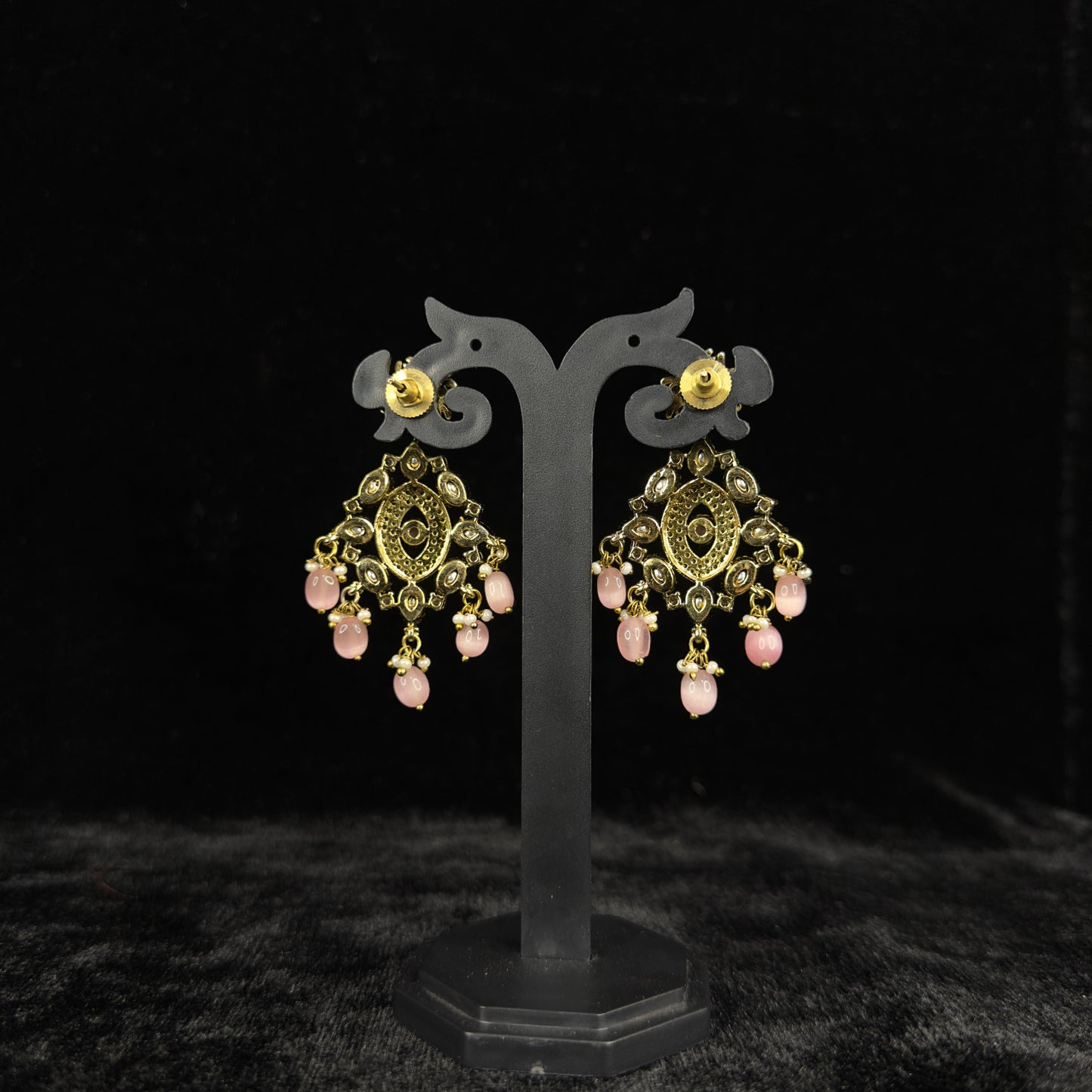 Victorian AD Necklace with push back earrings