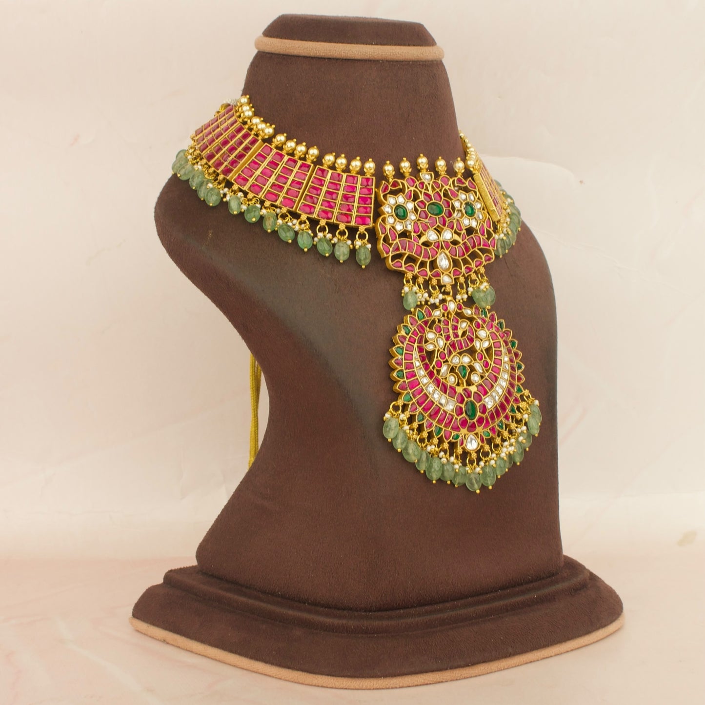 Sabyasachi Inspired Majestic Jadau Kundan Necklace
