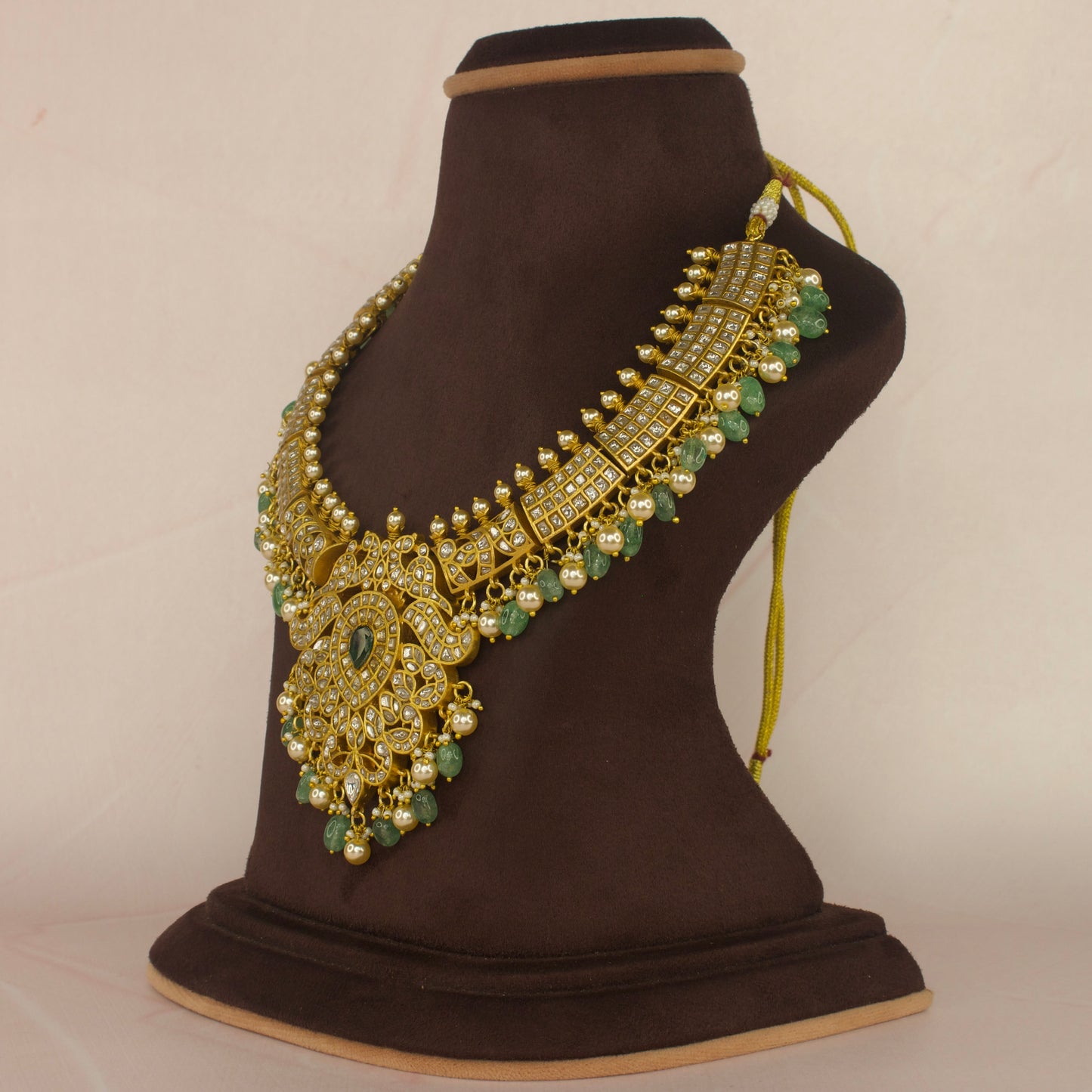 Regal Radiance Jadau Kundan Kanti style Necklace