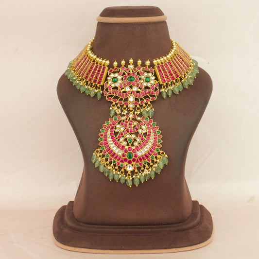 Sabyasachi Inspired Majestic Jadau Kundan Necklace