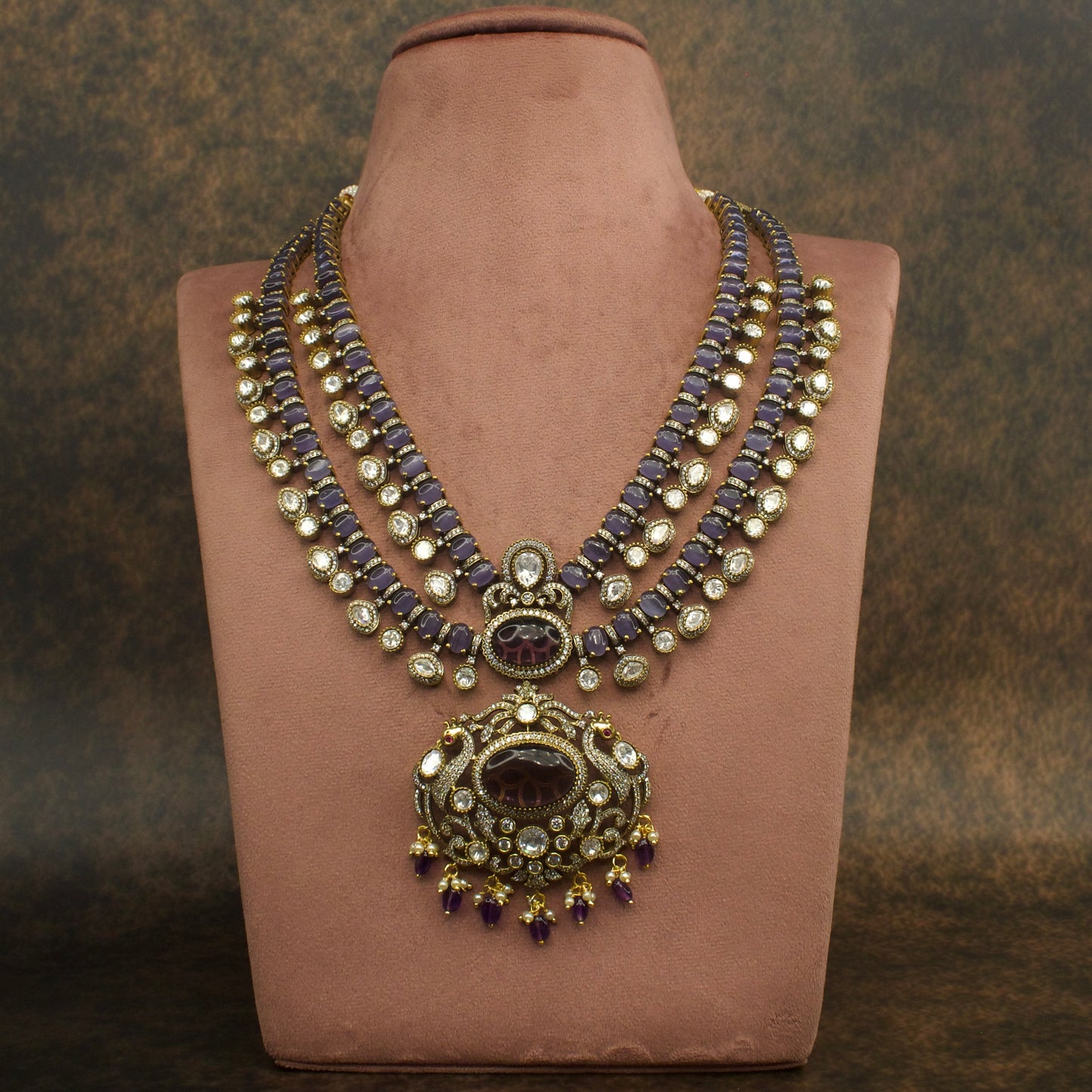 Multi-Layer Statement Victorian Necklace Set