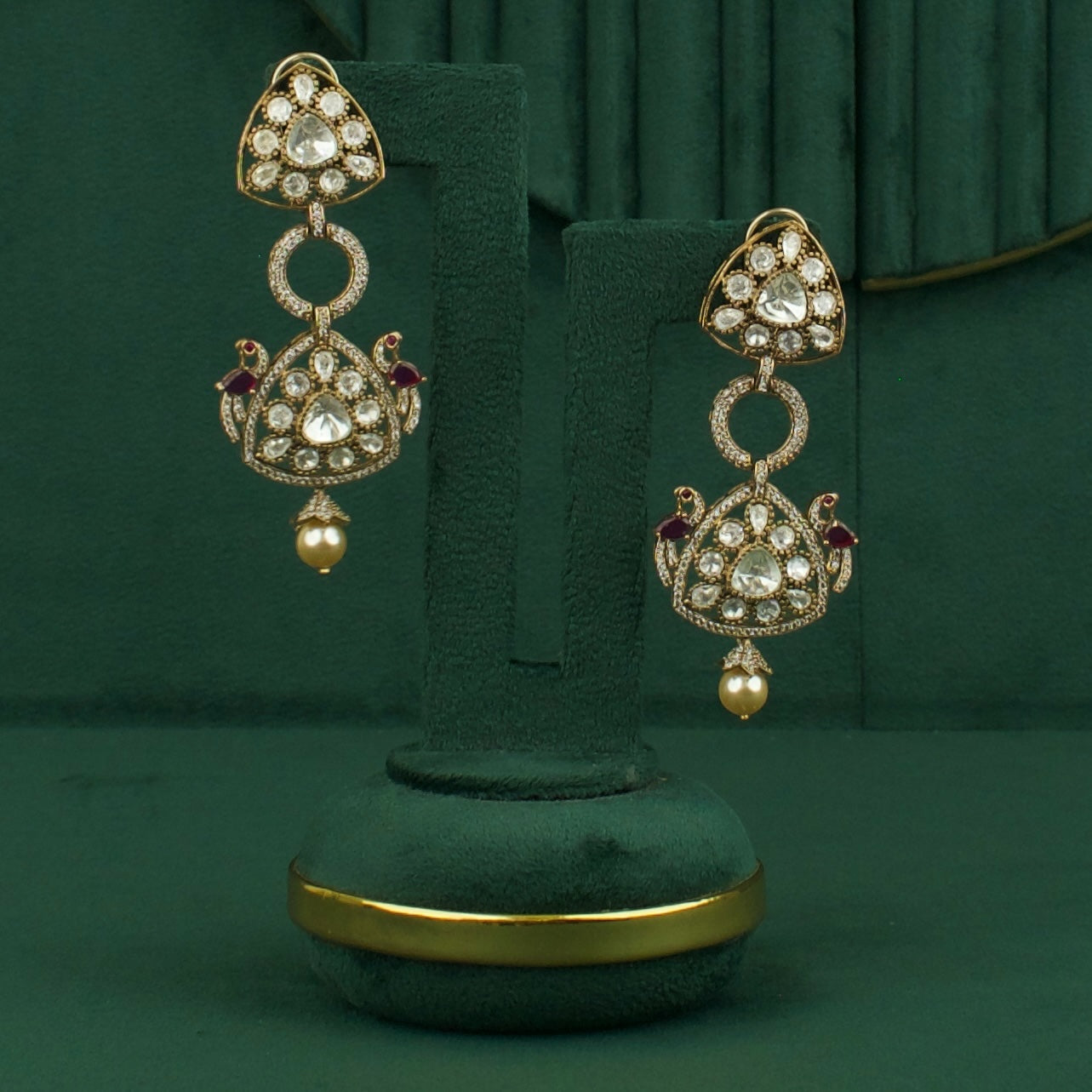 Royal Heritage Victorian Polki Necklace Set