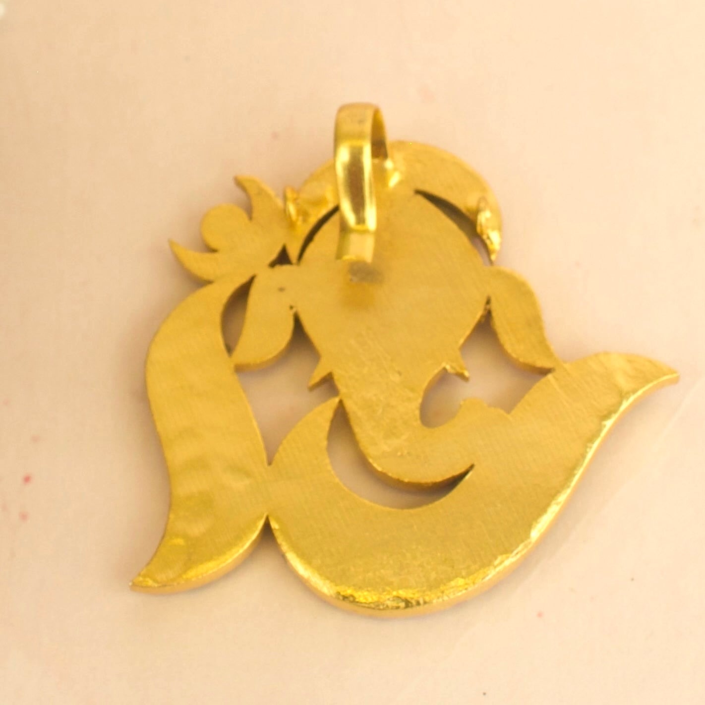 Impressive Ganesh Design Jadau Kundan Locket