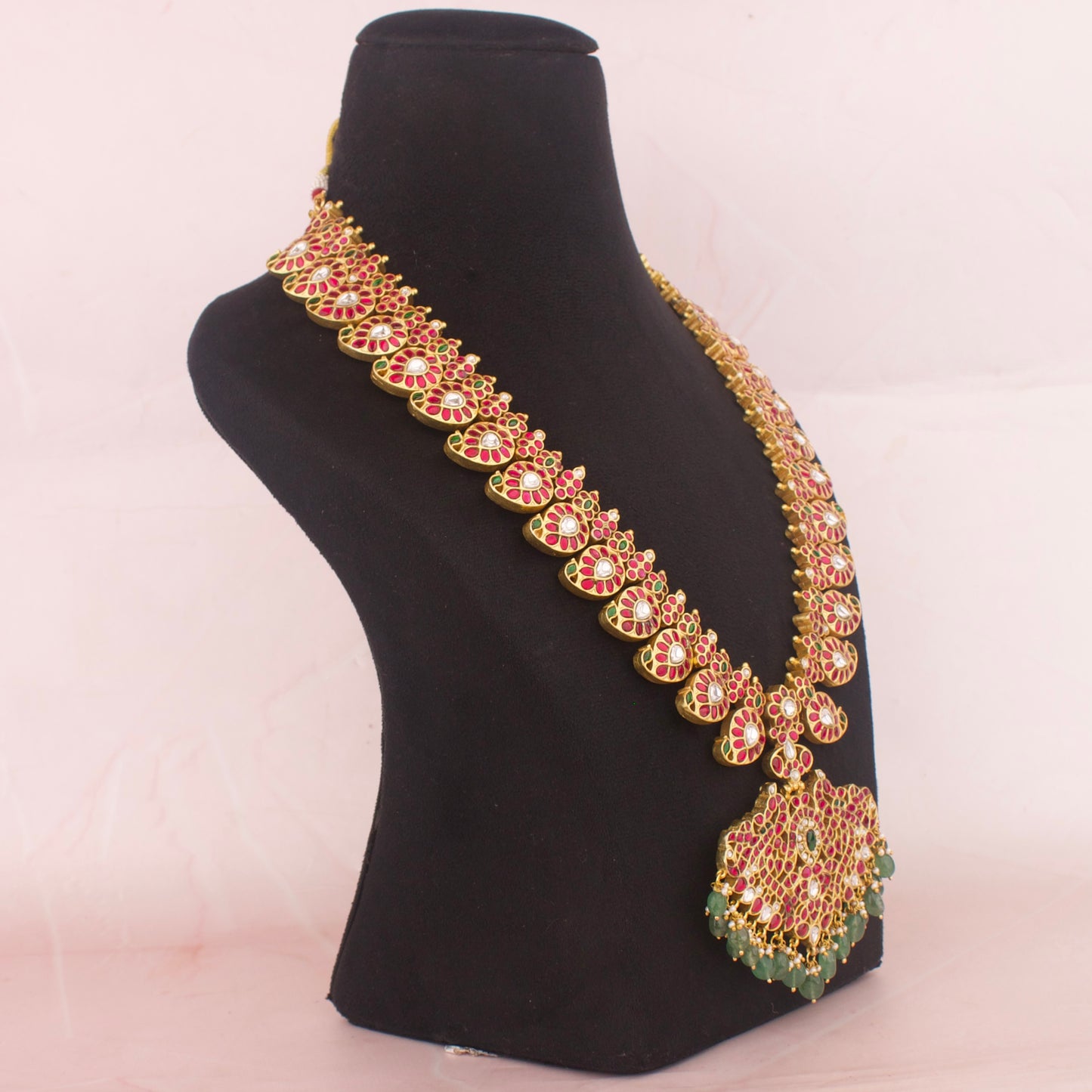Bridal South-Indian Jadau Kundan Reversible 2 in 1 Mango Haram