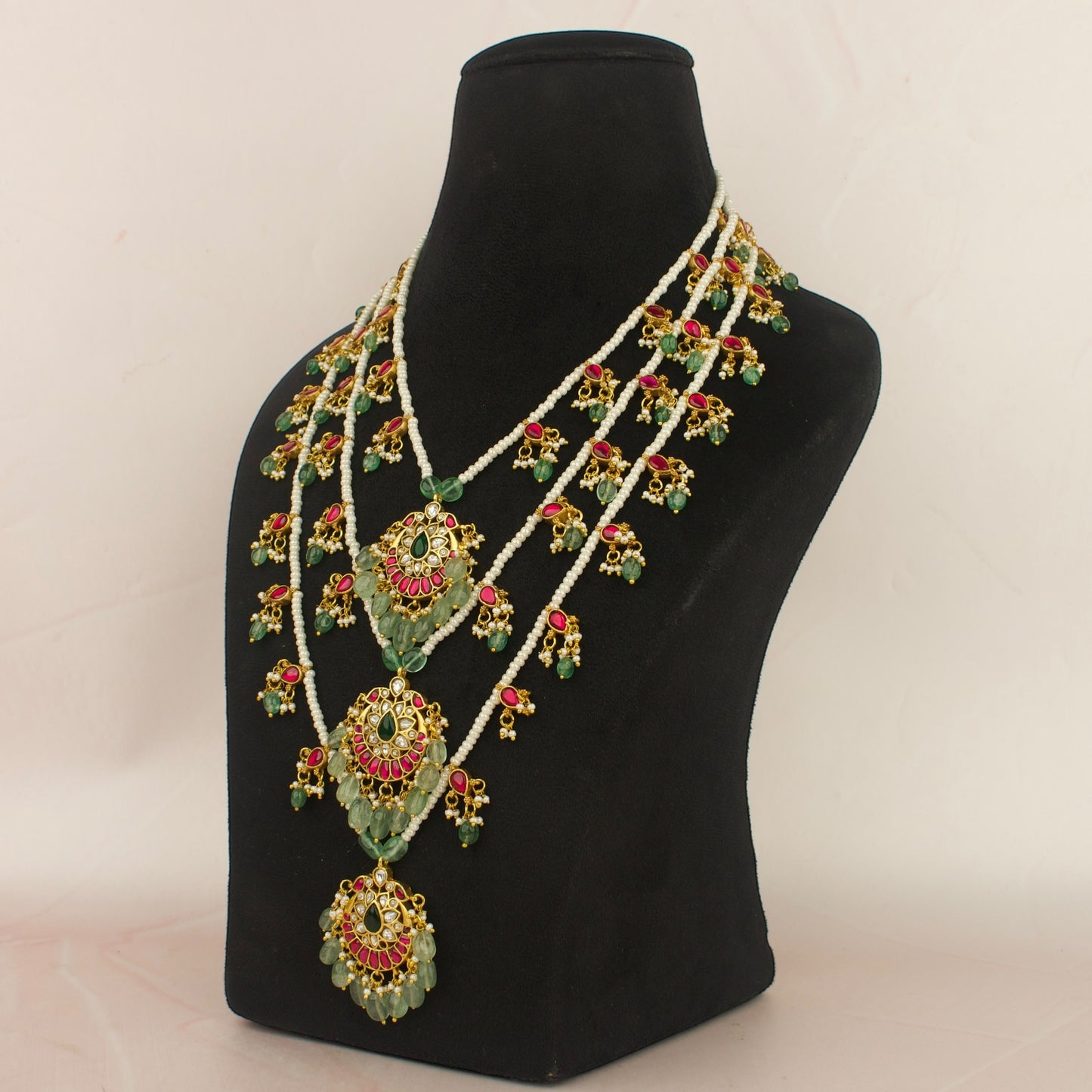 Jadau Layered Necklace (DJ440)