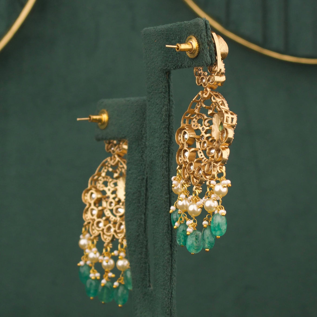 Royal Victorian Choker Necklace With Matching Earrings