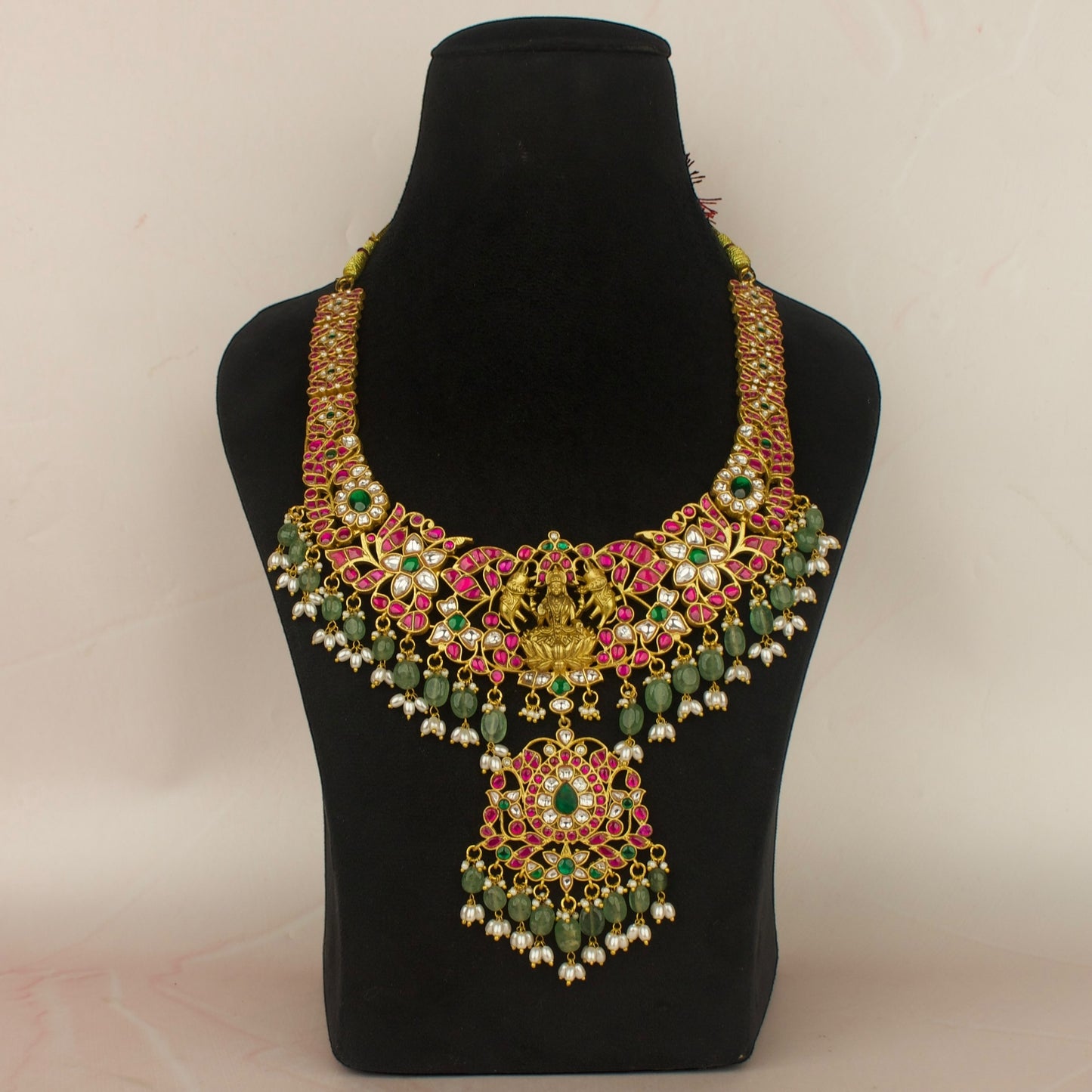 Laxmi Devi Jadau Kundan Necklace