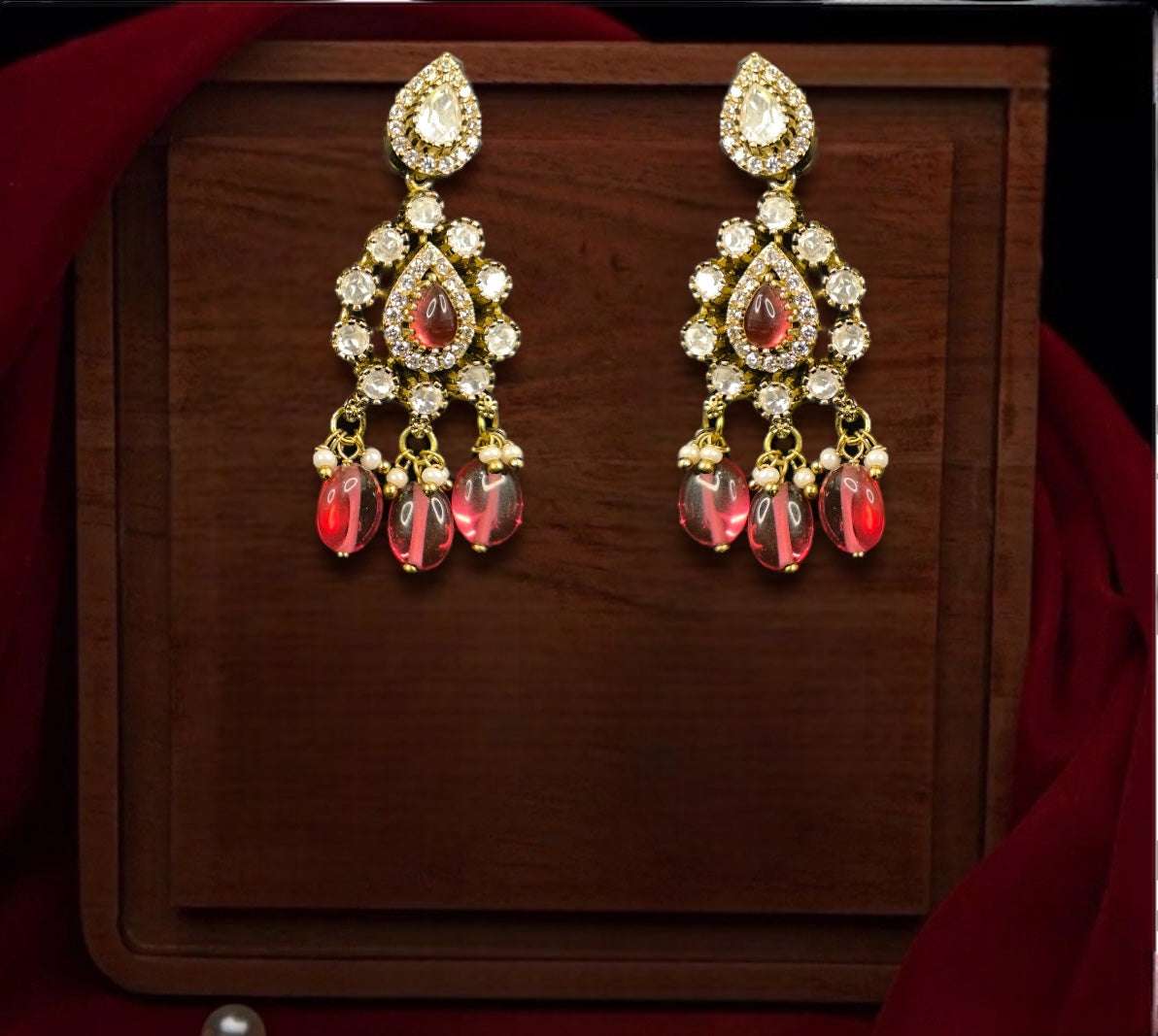 Victorian Diamond Earrings