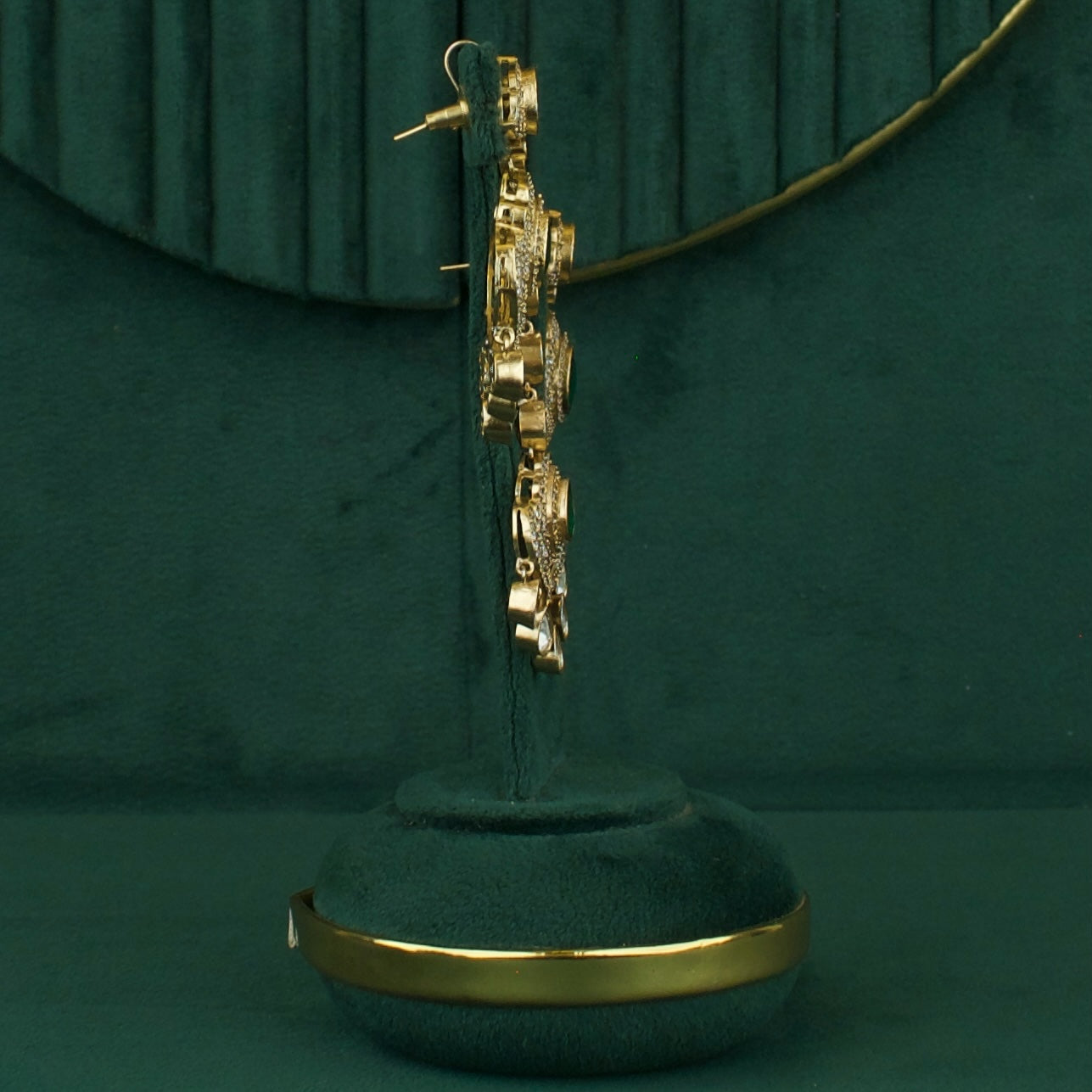 Regal Victorian Long Haram With Matching Earrings