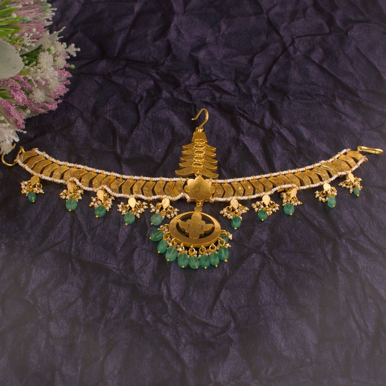 Bridal Jadau Kundan Mathapathi