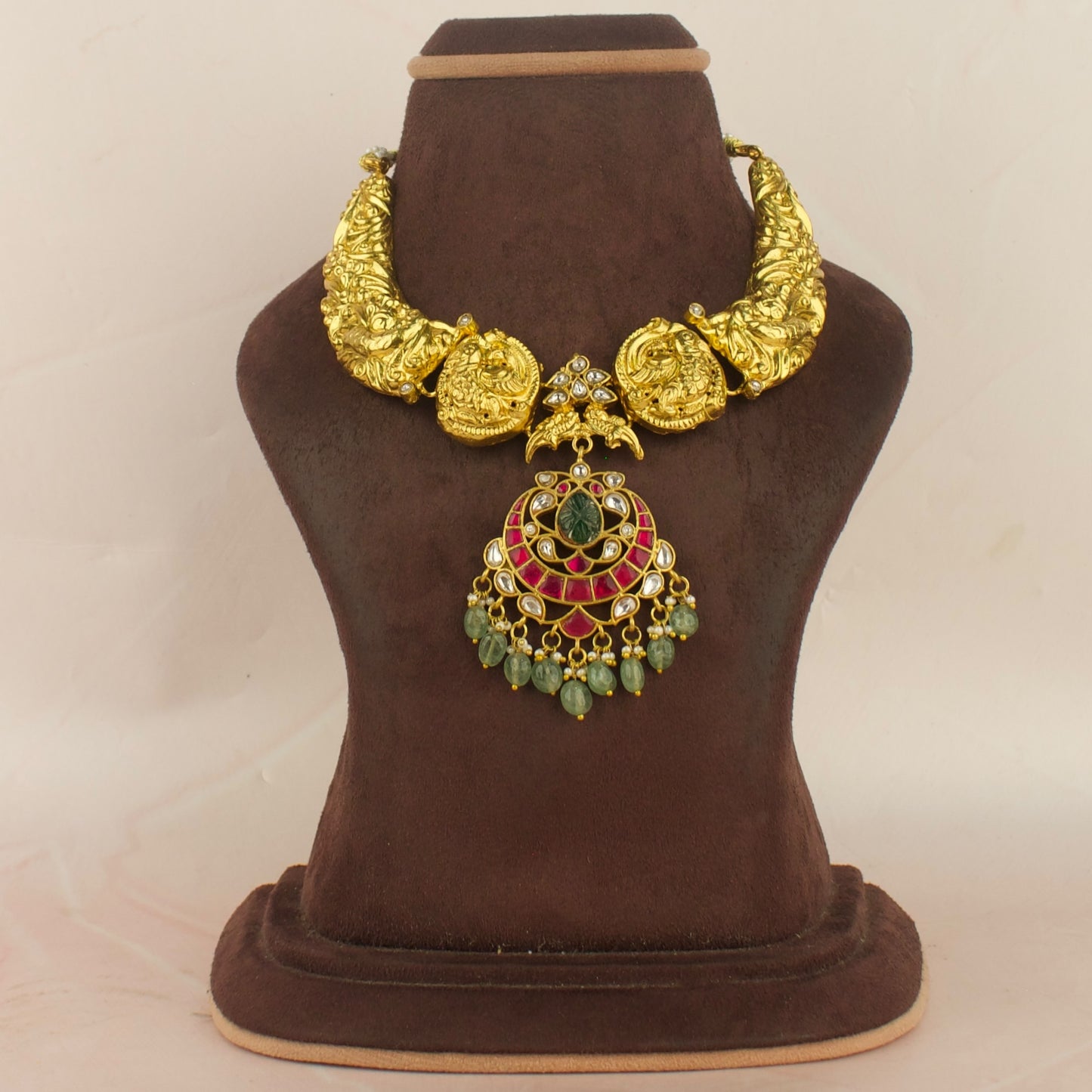Ethereal ChandBali Design Jadau Kundan Kanti