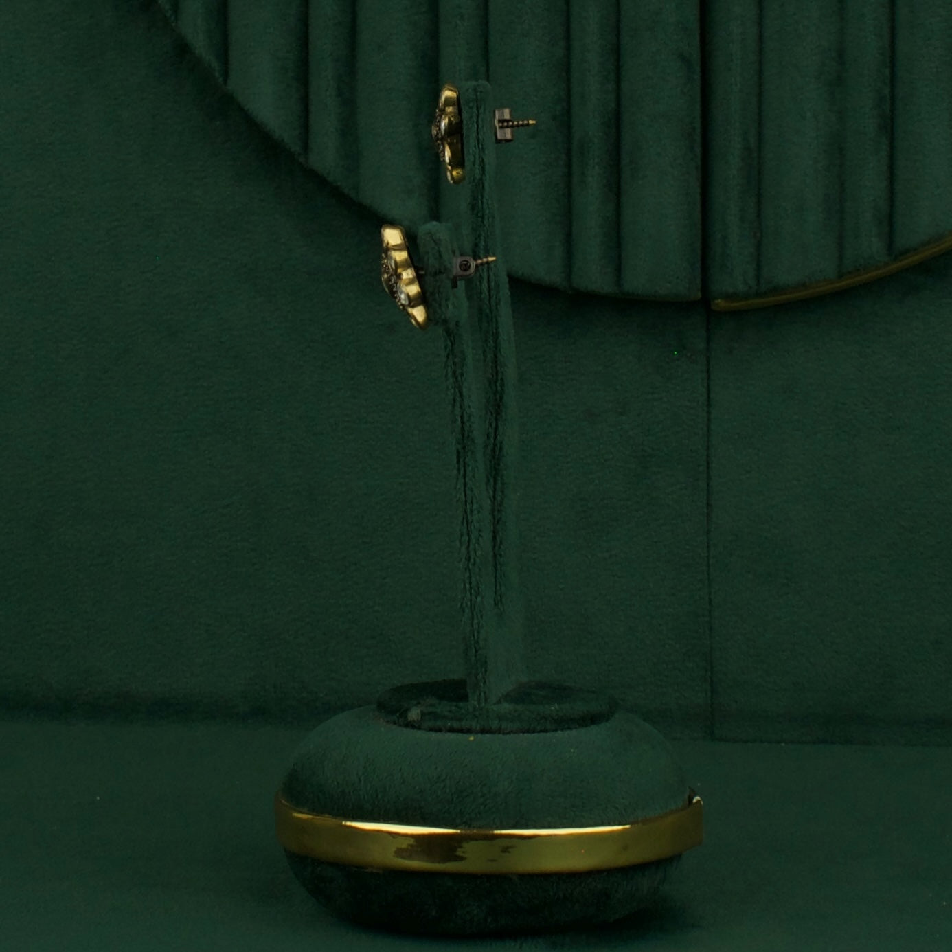 Gorgeous Beads Mala Set with Polki & Zircon stones