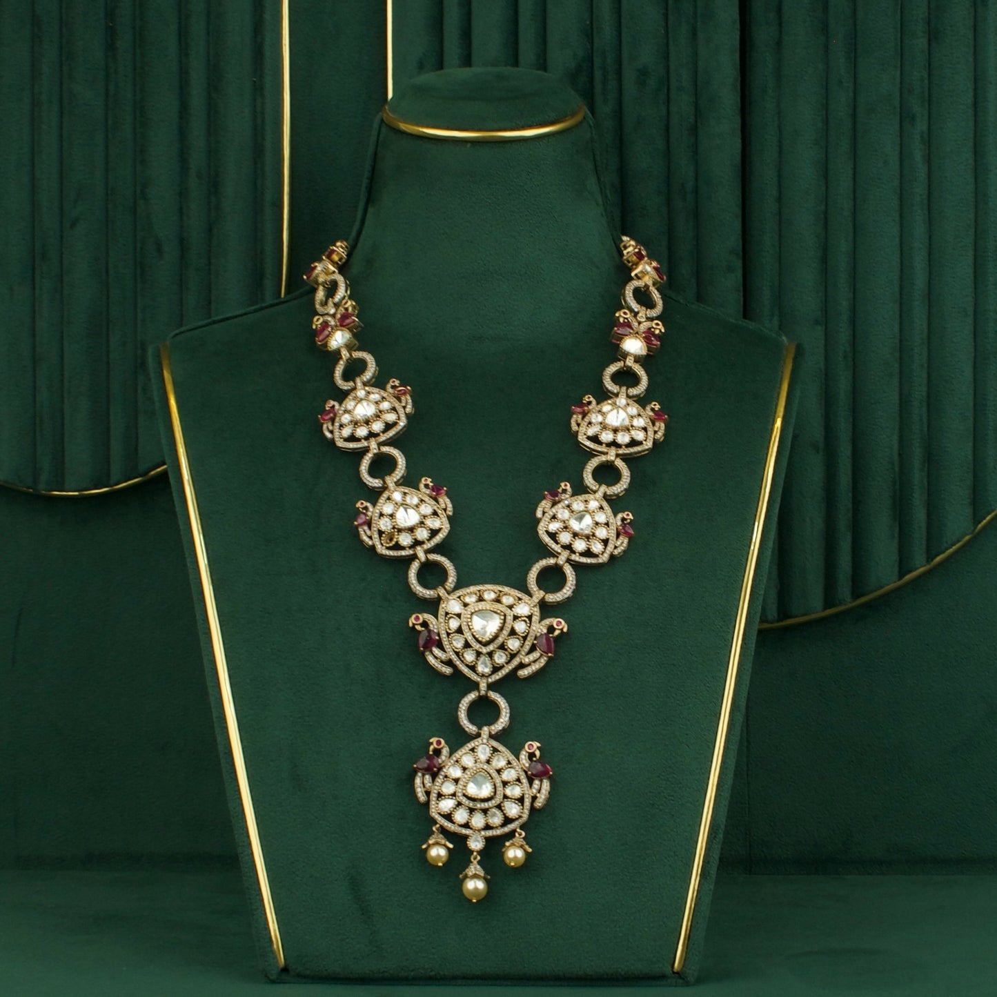 Royal Heritage Victorian Polki Necklace Set