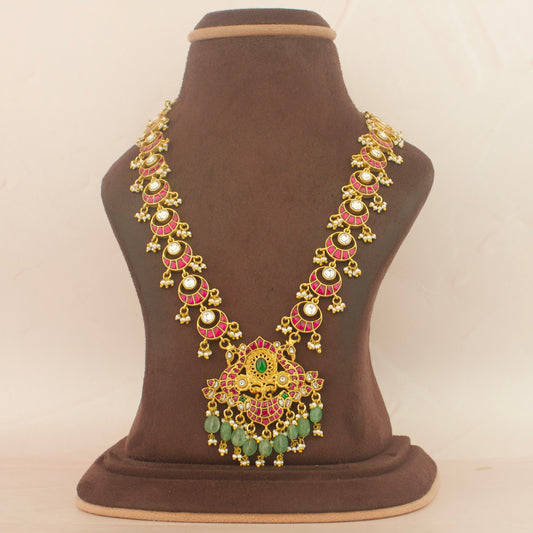 Classic Jadau Kundan Chain Model Necklace