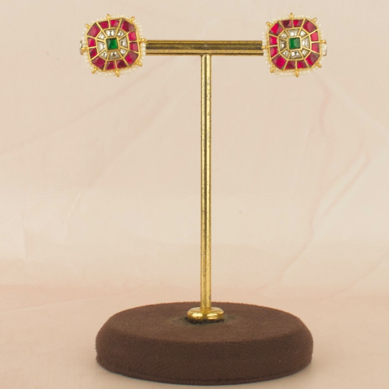Exquisite Designer Jadau Kundan Studs
