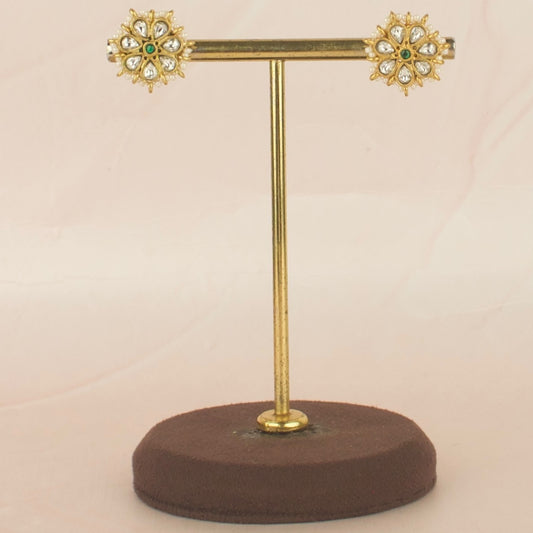 Captivating Floral Design Jadau Kundan Tops