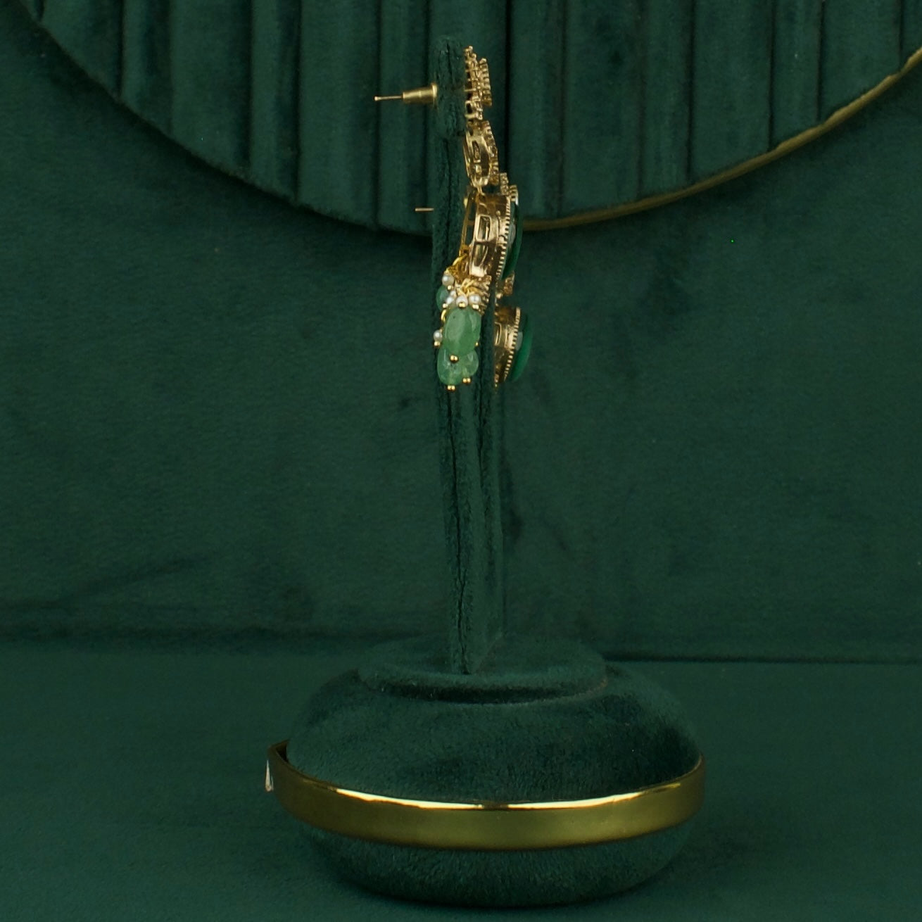 Grand Fusion Kundan & Polki Mehandi Victorian Choker Set