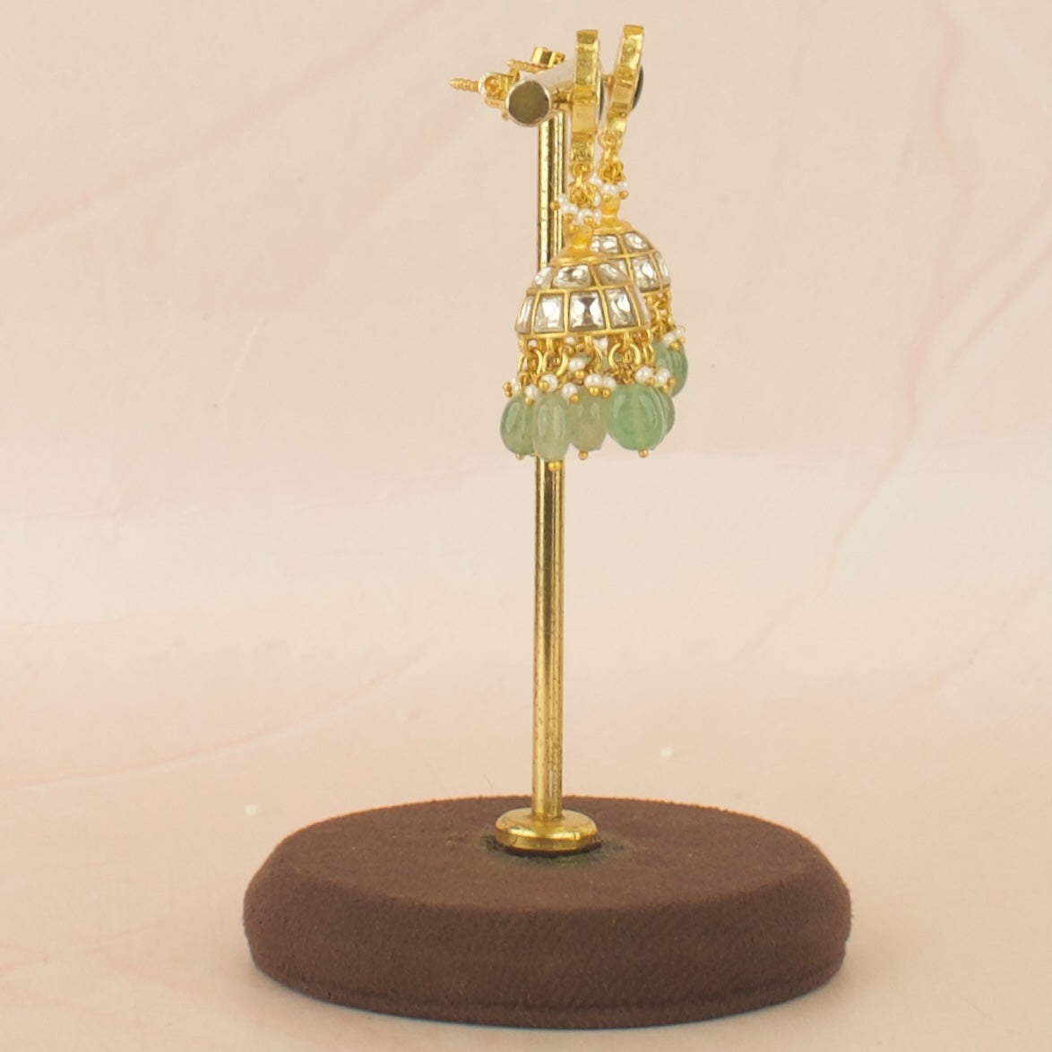 Glorious Elegant Design Jadau Kundan Jhumki