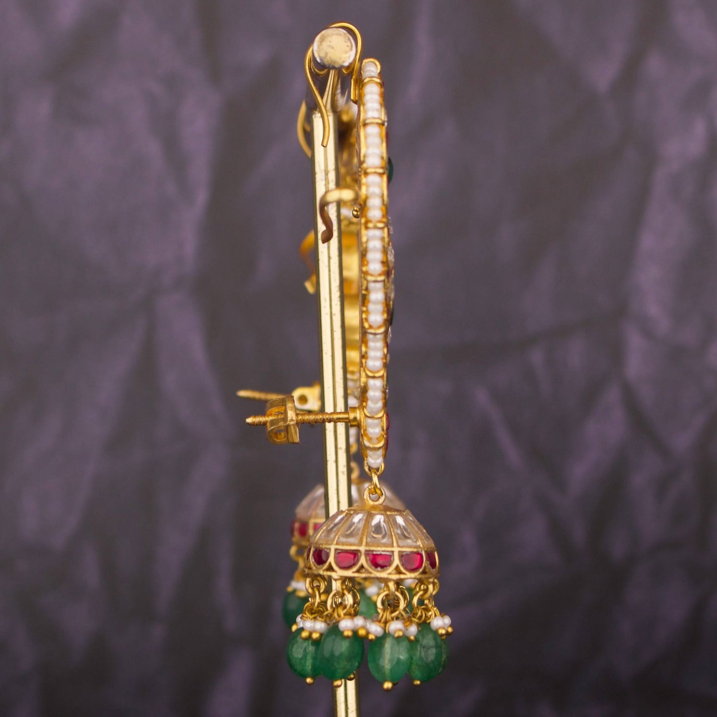 Bridal Jadau Kundan Full Kaan / Earcuff Earrings