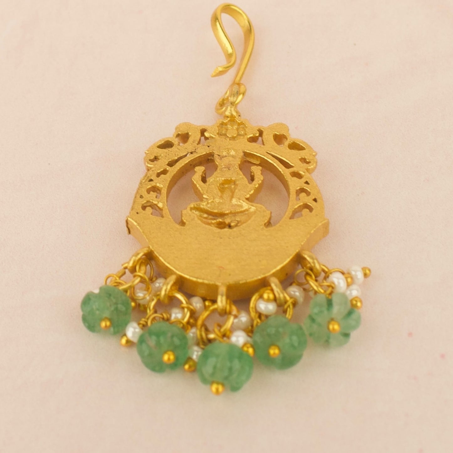 Laximi Devi Jadau Kundan Maangtika