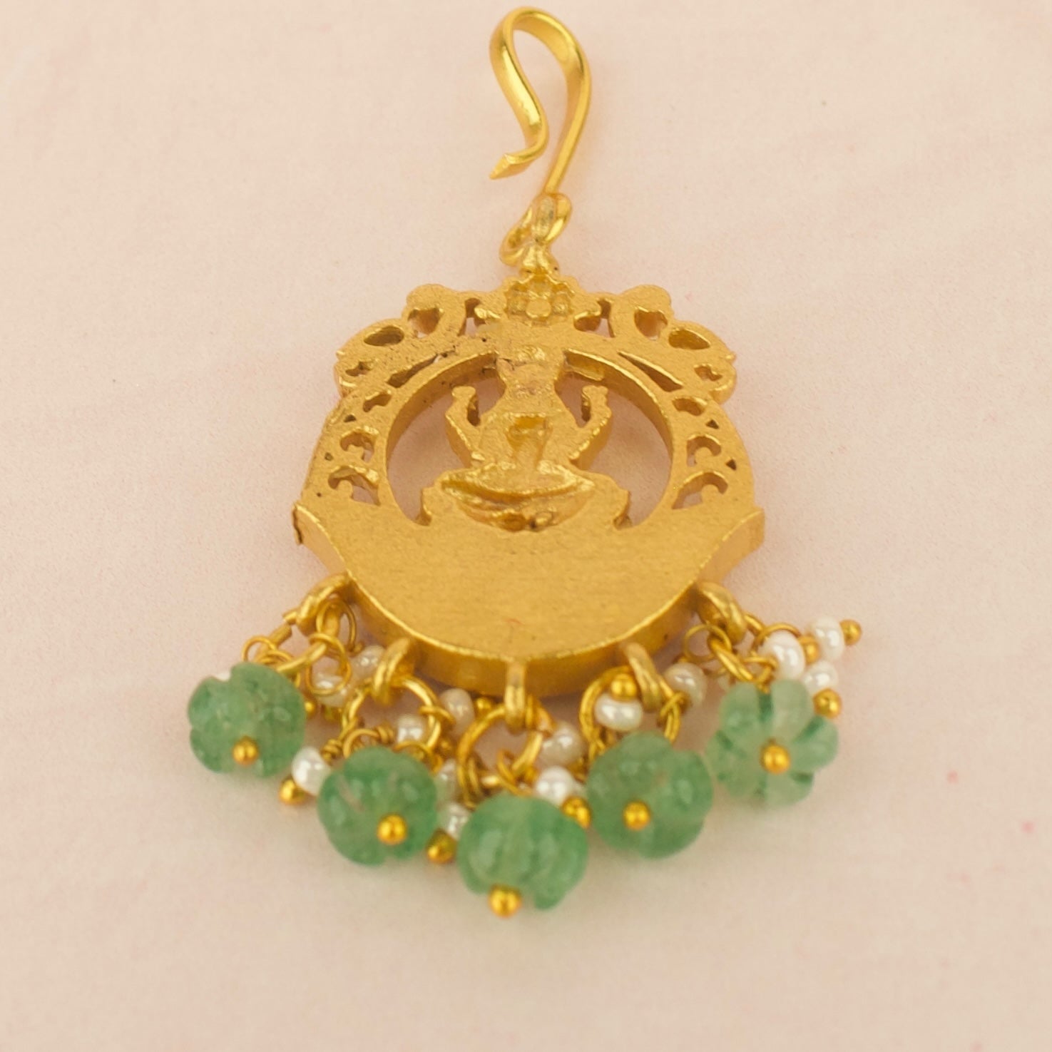 Laximi Devi Jadau Kundan Maangtika