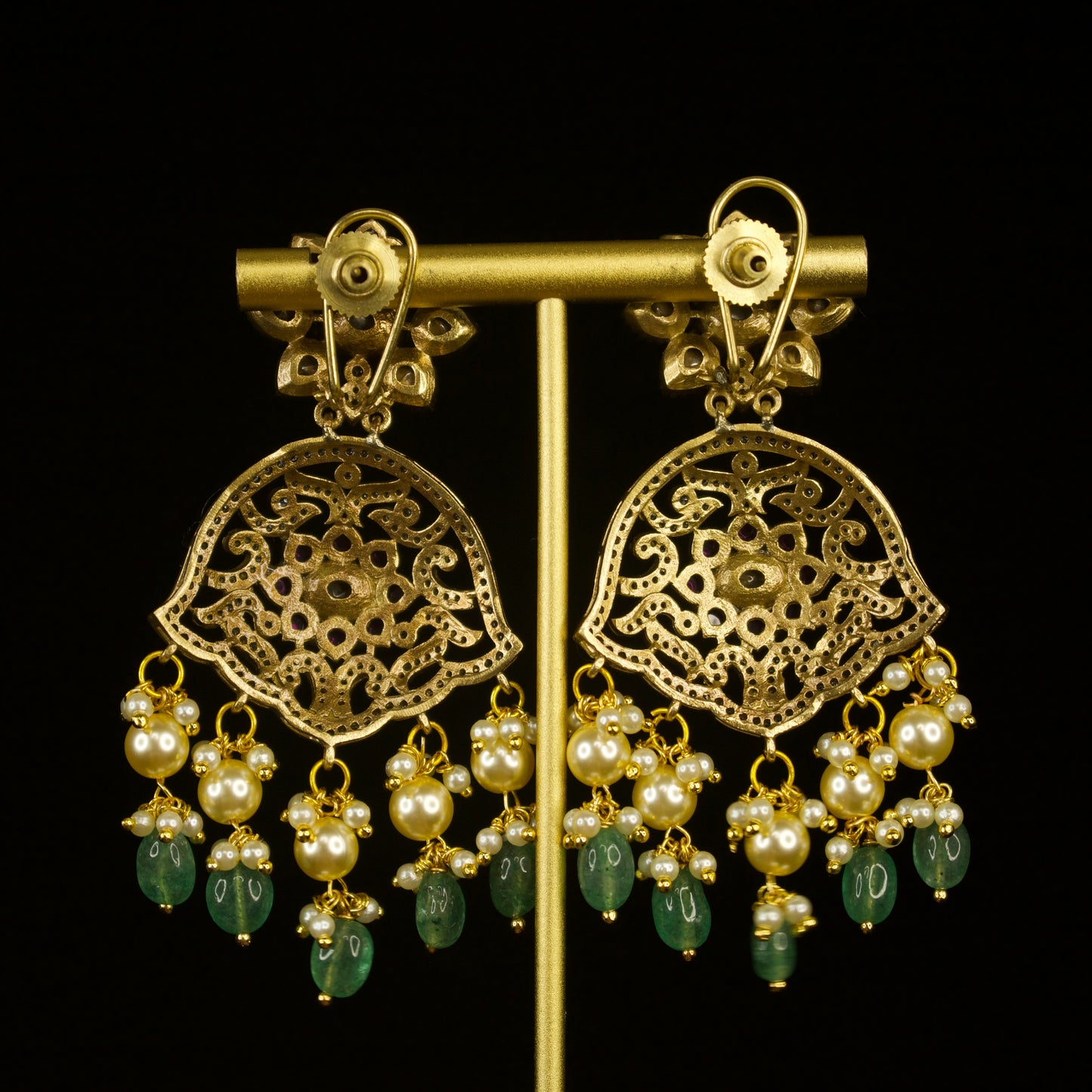 Two-Step Diamond Victorian Necklace Set