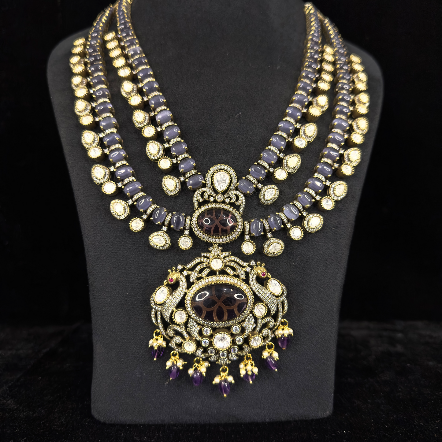 Multi-Layer Statement Victorian Necklace Set