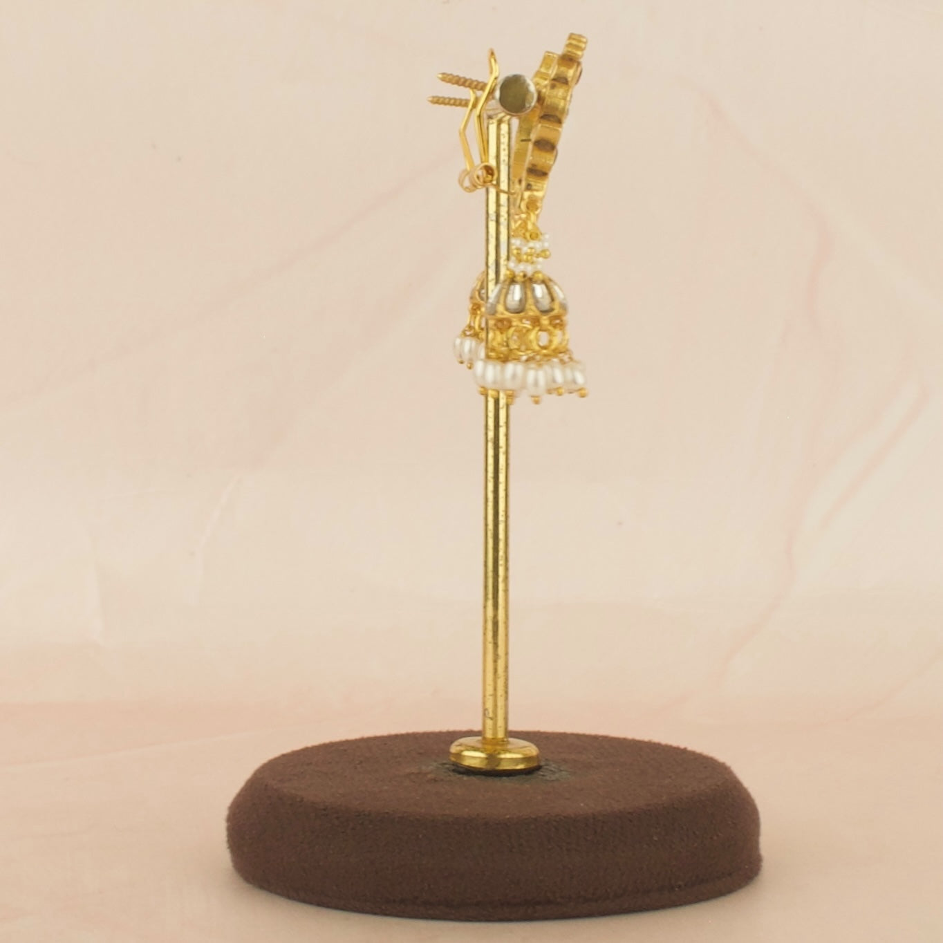 Unique Design Jadau Kundan Jhumki