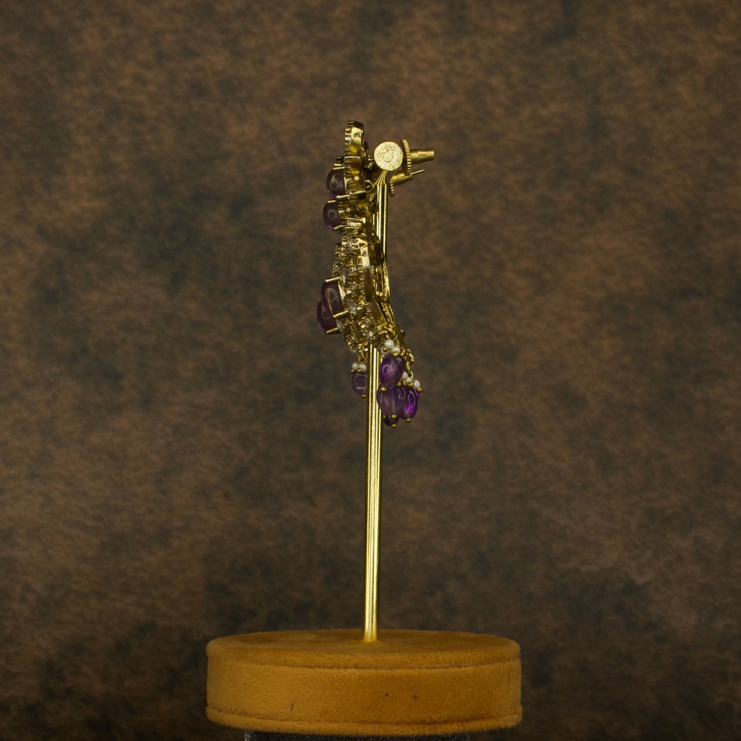 Victorian Rani Haar Necklace set with Zircon