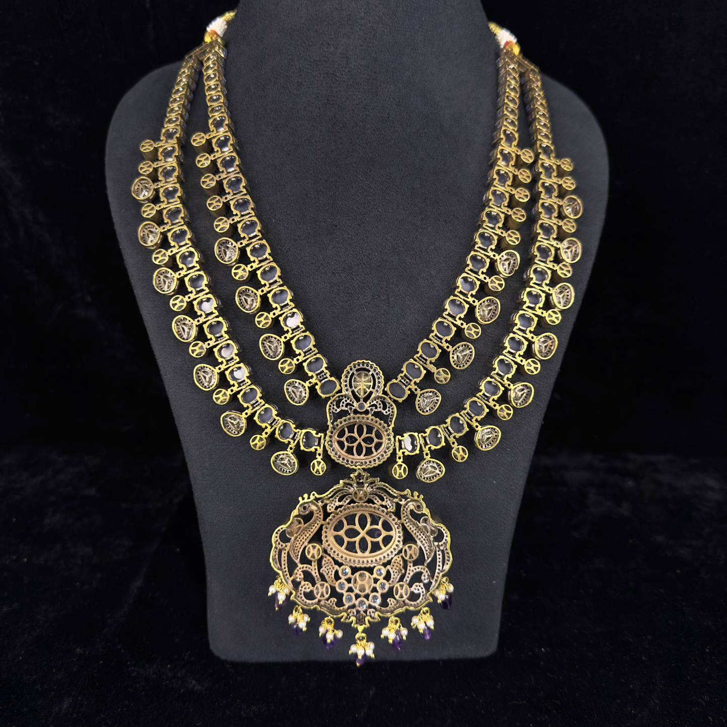 Multi-Layer Statement Victorian Necklace Set