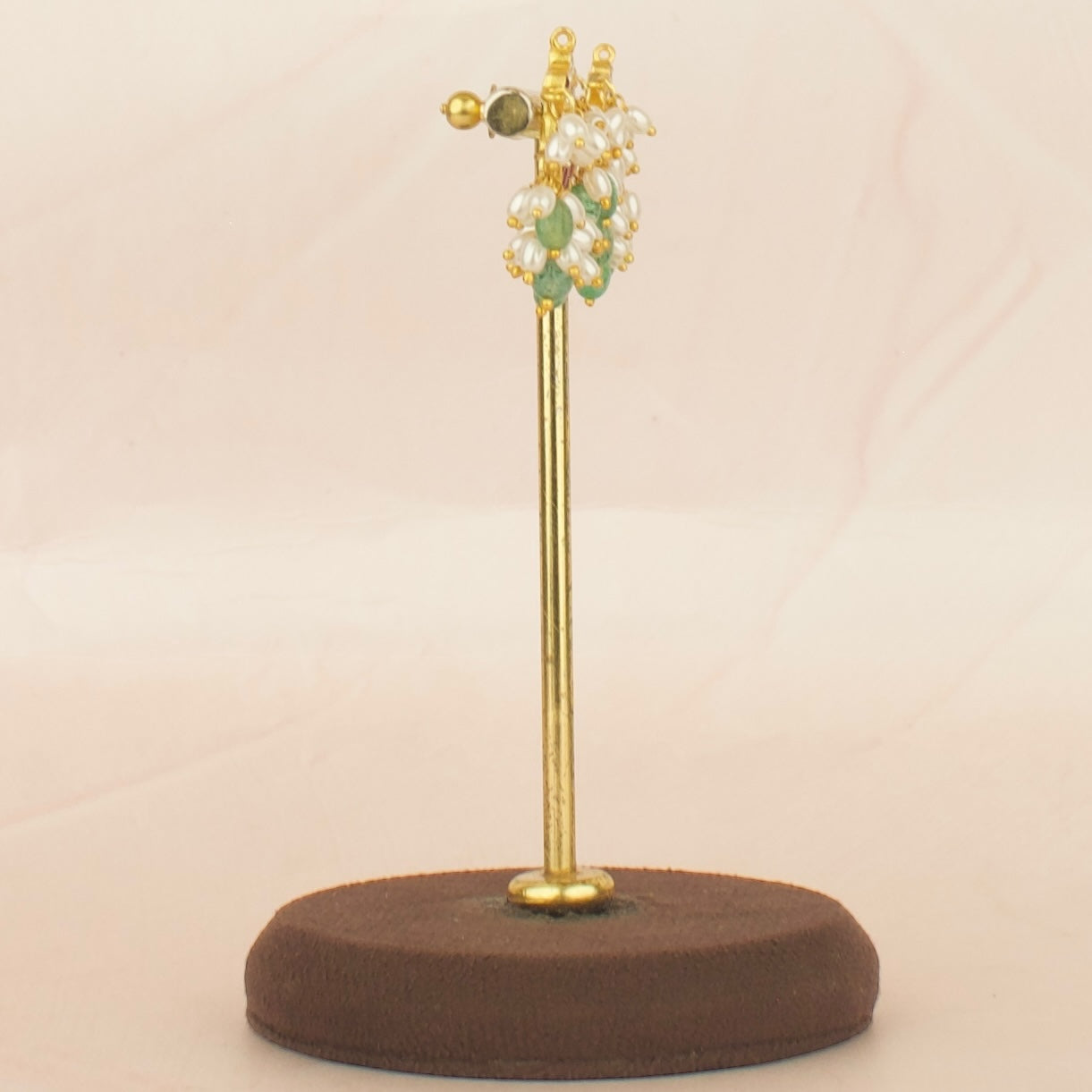 Classic Design Jadau Kundan Nan-tad with matching earrings