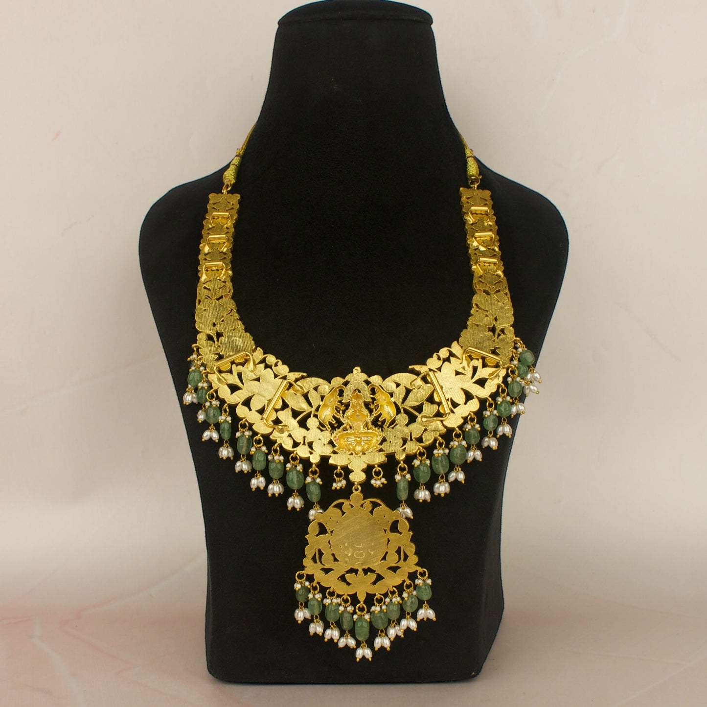 Laxmi Devi Jadau Kundan Necklace