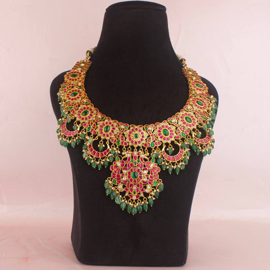 Traditional South-Indian Jewelry Design Necklace