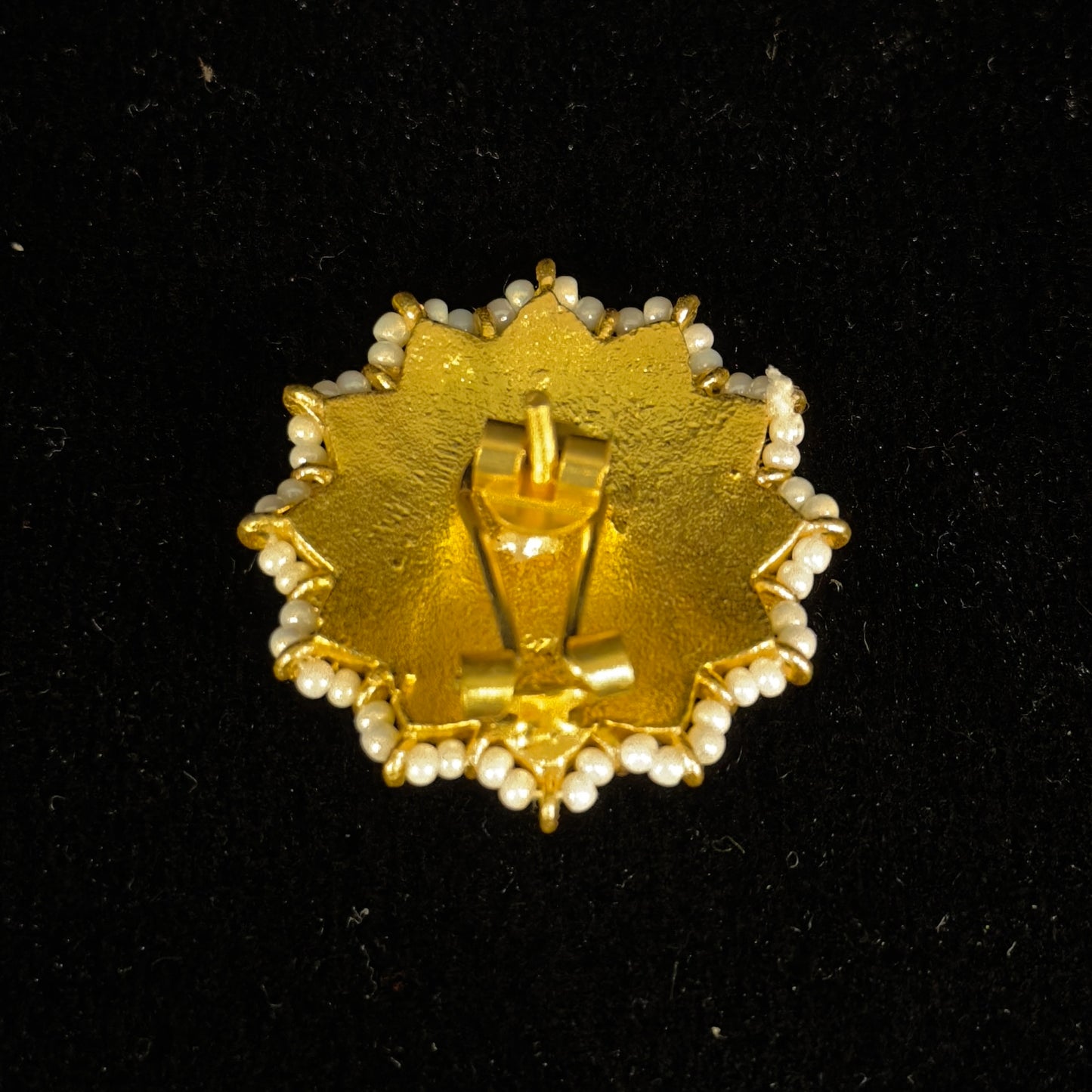 Jadau Kundan Studs (DJST34336) by DULHAN JEWELS