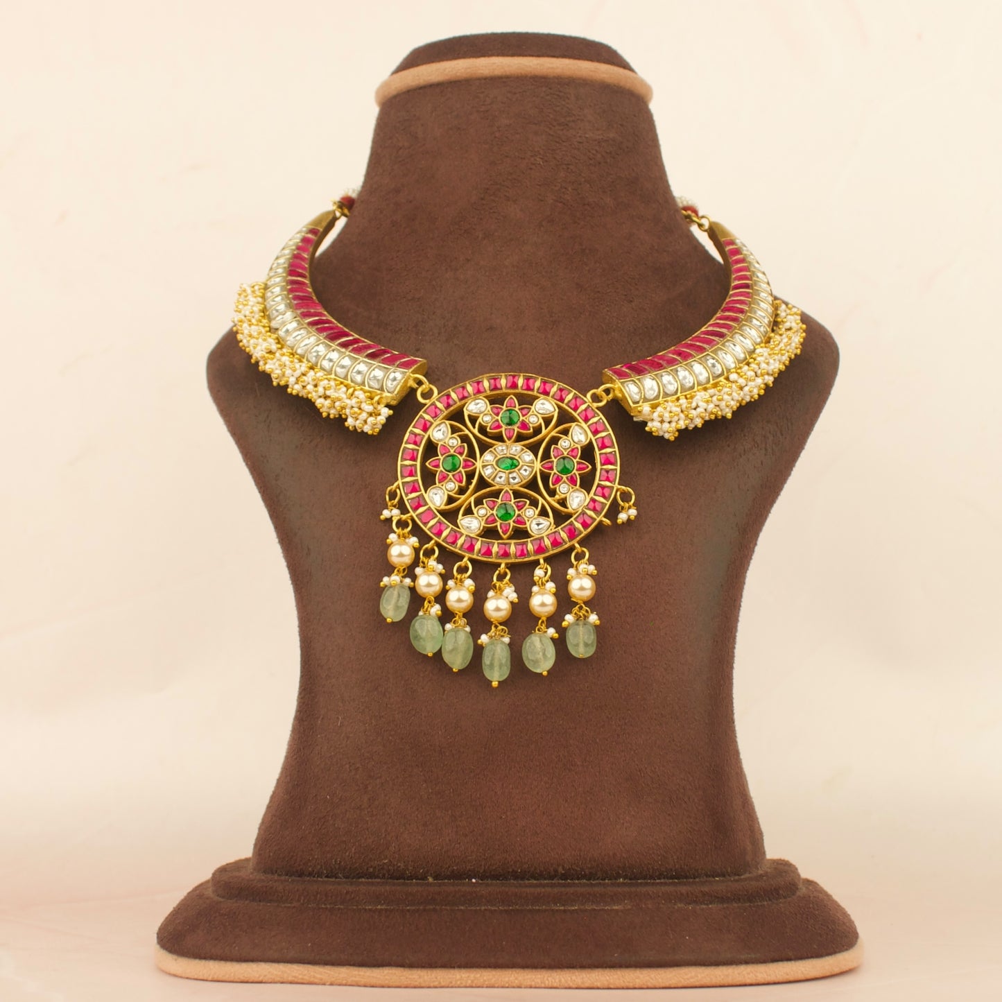 Bridal Jadau Kundan Kanti Necklace