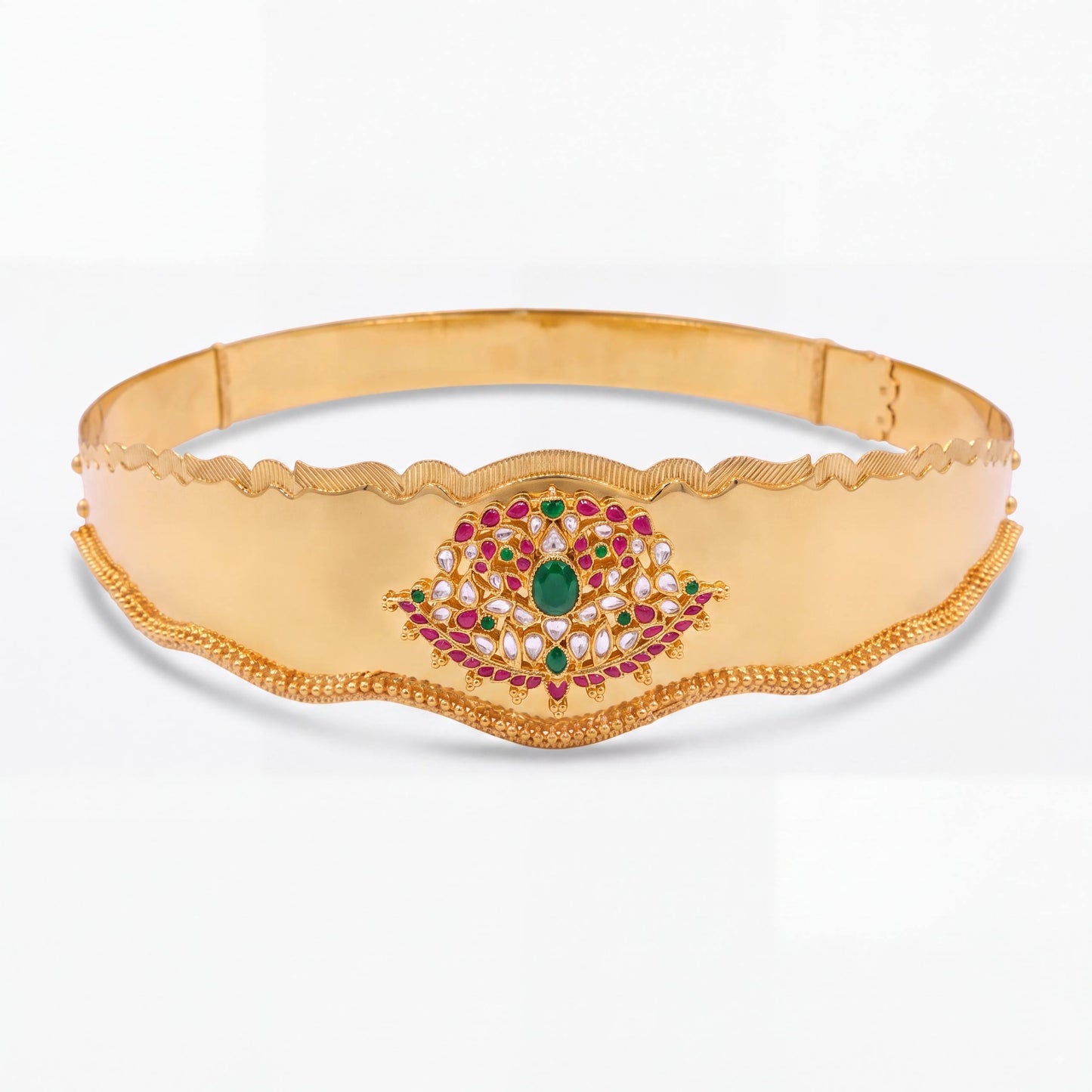 1Gram Gold Style Jadau Kundan HipBelt