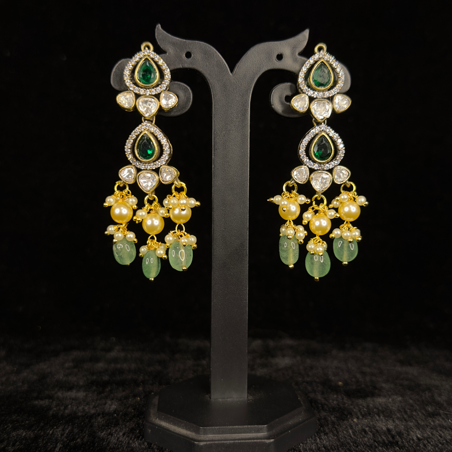 Traditional Victorian Beads Mala Set with Russian Beads