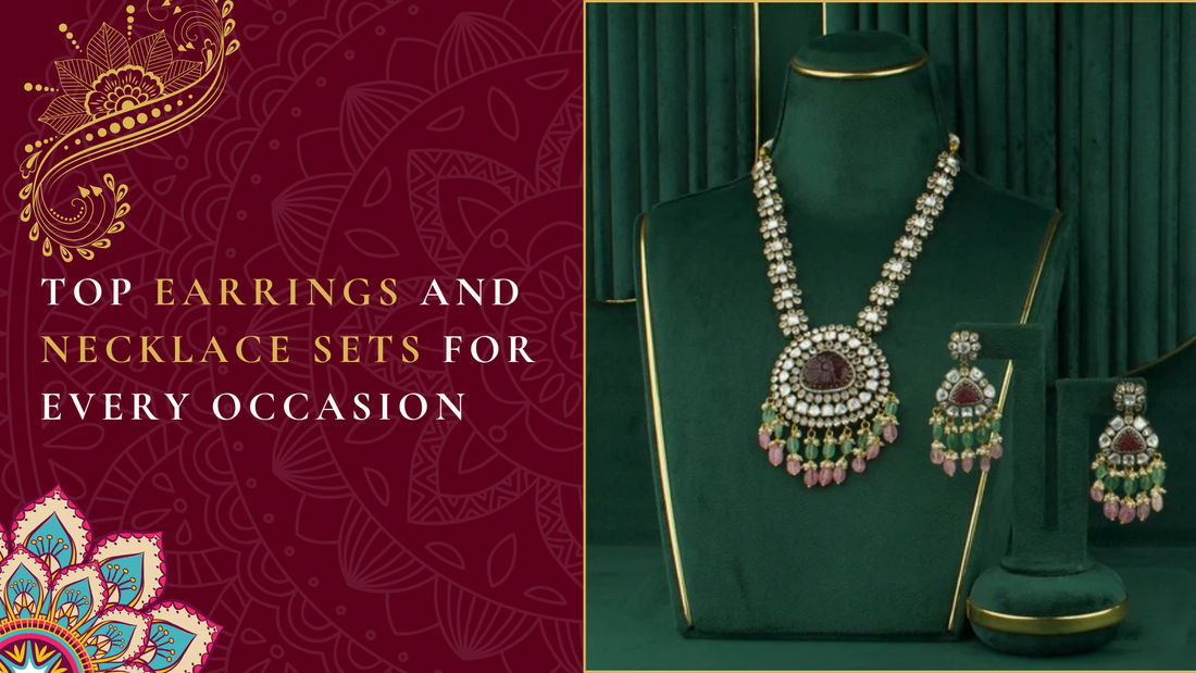 Top Earrings and Necklace Sets for Every Occasion - DULHAN JEWELS