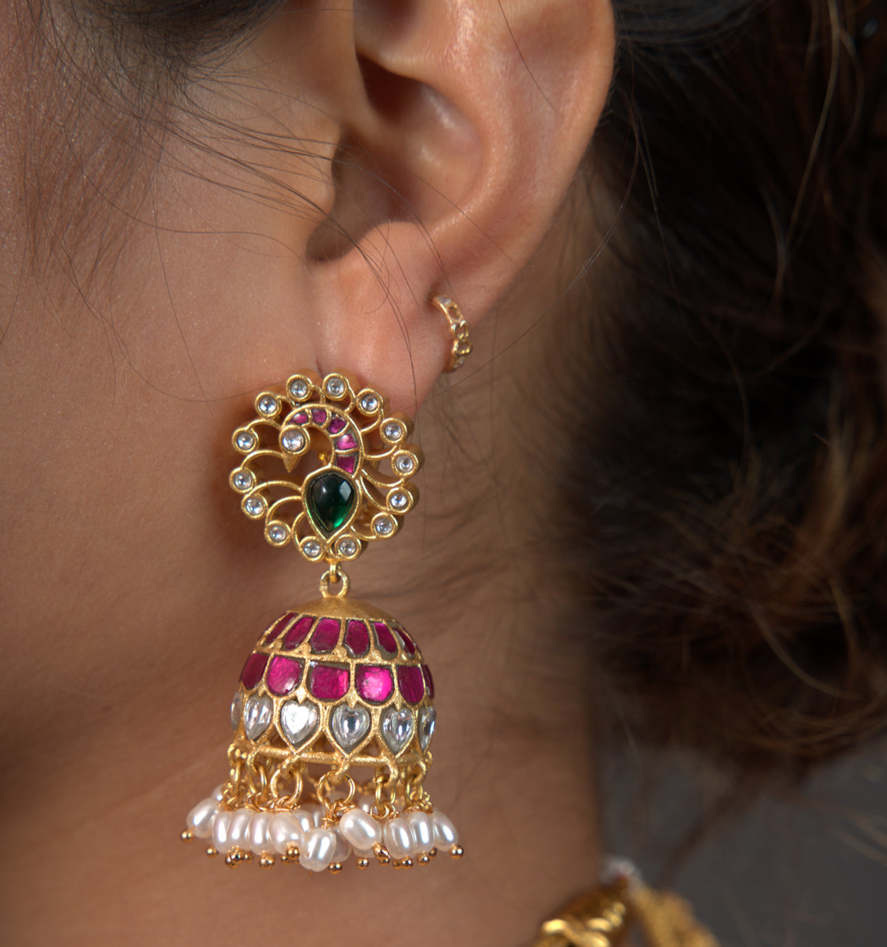 Jhumka Earrings - DULHAN JEWELS