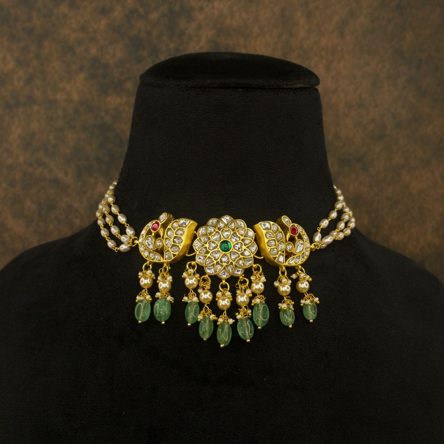 Jadau Kundan Chokers - DULHAN JEWELS