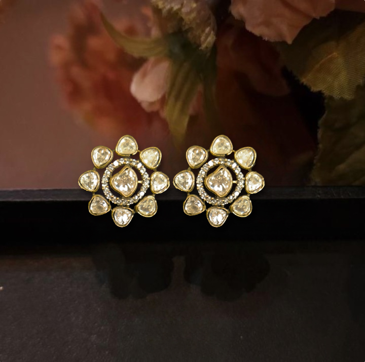 Victorian Studs and Tops - DULHAN JEWELS