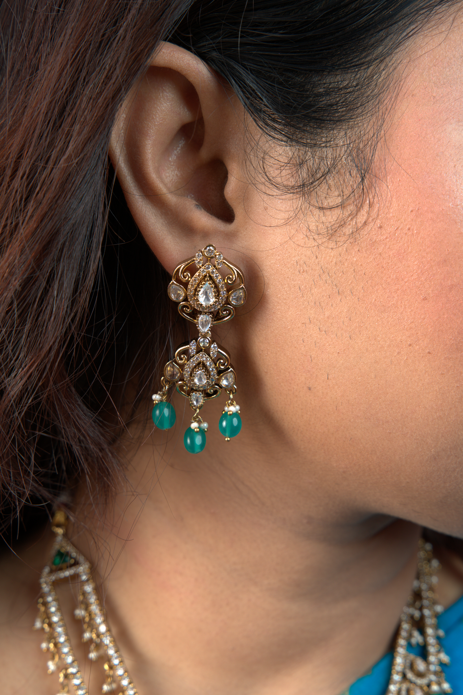 Stud Earrings - DULHAN JEWELS