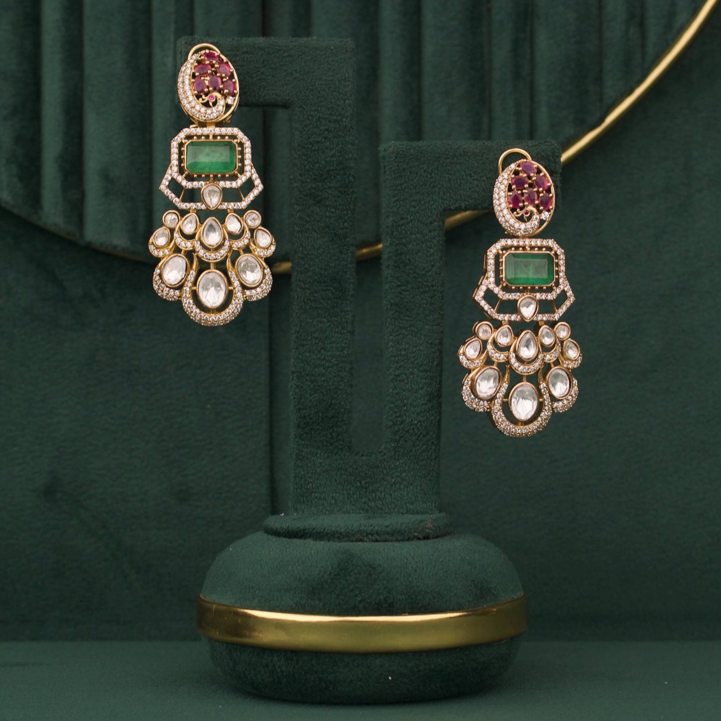 Designer Fusion Victorian Choker With Matching Earrings