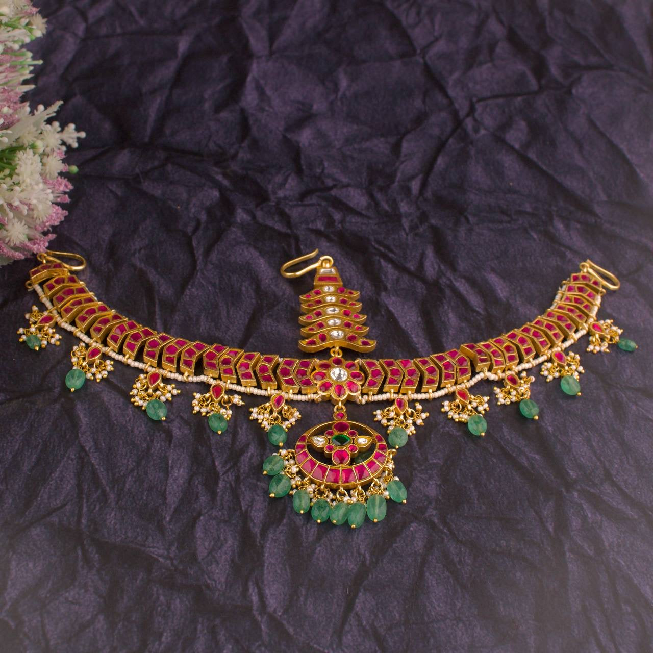 Bridal Jadau Kundan Mathapathi