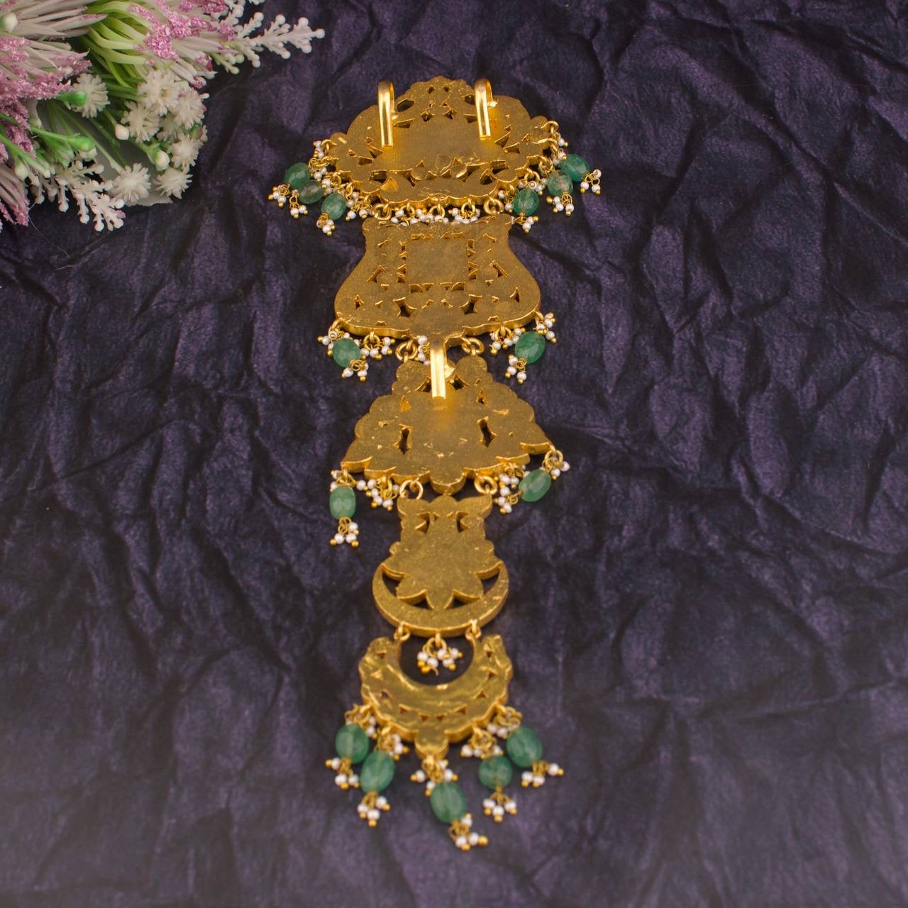 Exclusive Jadau Kundan Hair Pin / Jada Hair Accessories