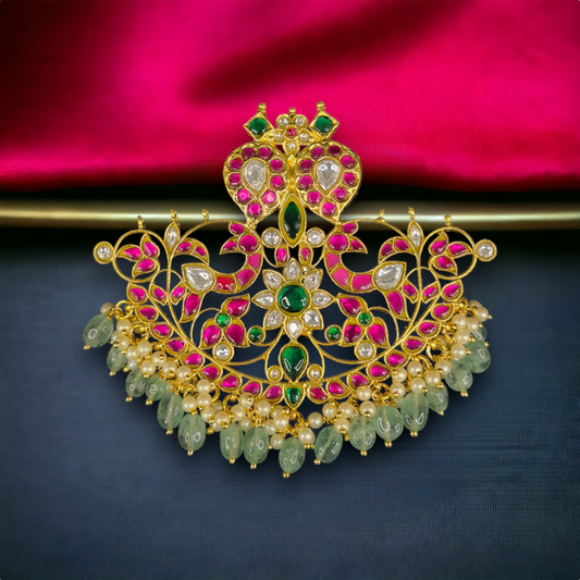 Imperial Splendor Jadau Kundan Pendant